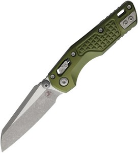 MCT210M10APFROD Microtech Standard Issue MSI Mini Ram-Lok Pocket Knife Frag OD Green
